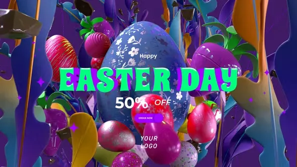 Videohive Happy Easter Day 44754337