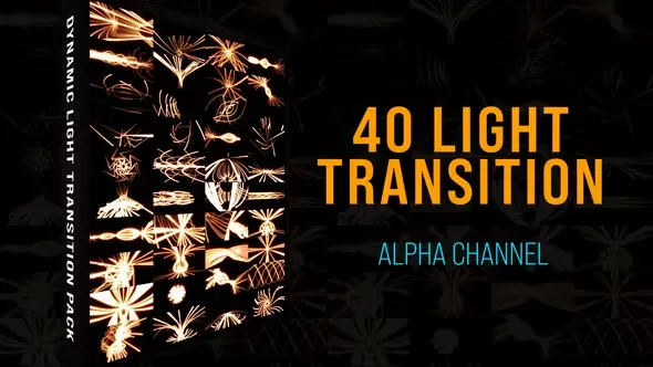 Videohive Light Lines Transition Pack 44941709