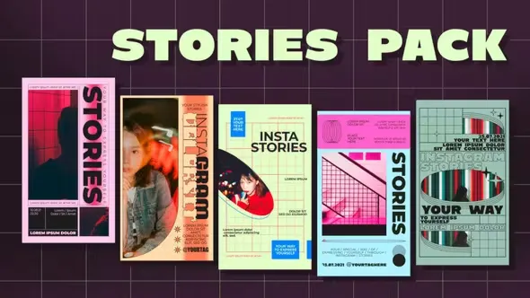 Videohive Modern Vertical Stories 45083328