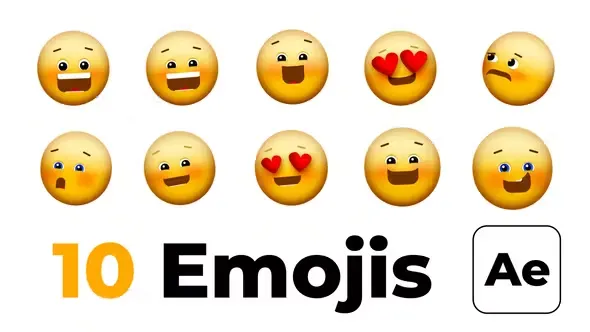 Videohive Smile Emojis 45049437