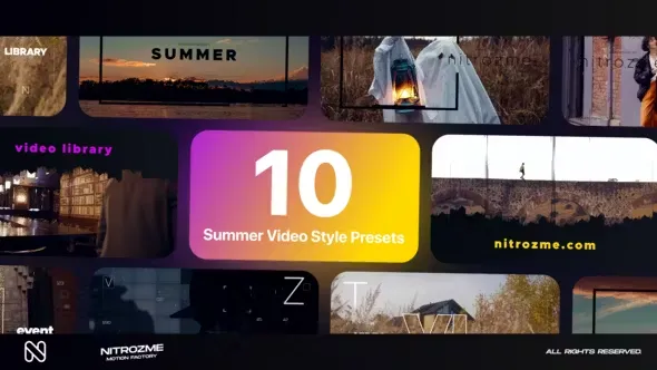 Videohive Summer Typography Vol. 02 44892969