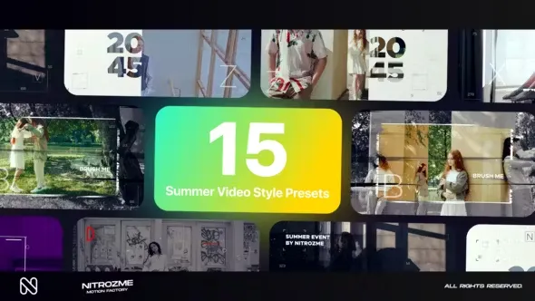 Videohive Summer Typography Vol. 03 44892982