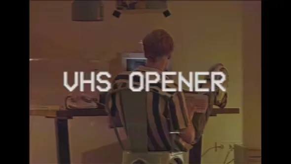 Videohive VHS Opener 45008171