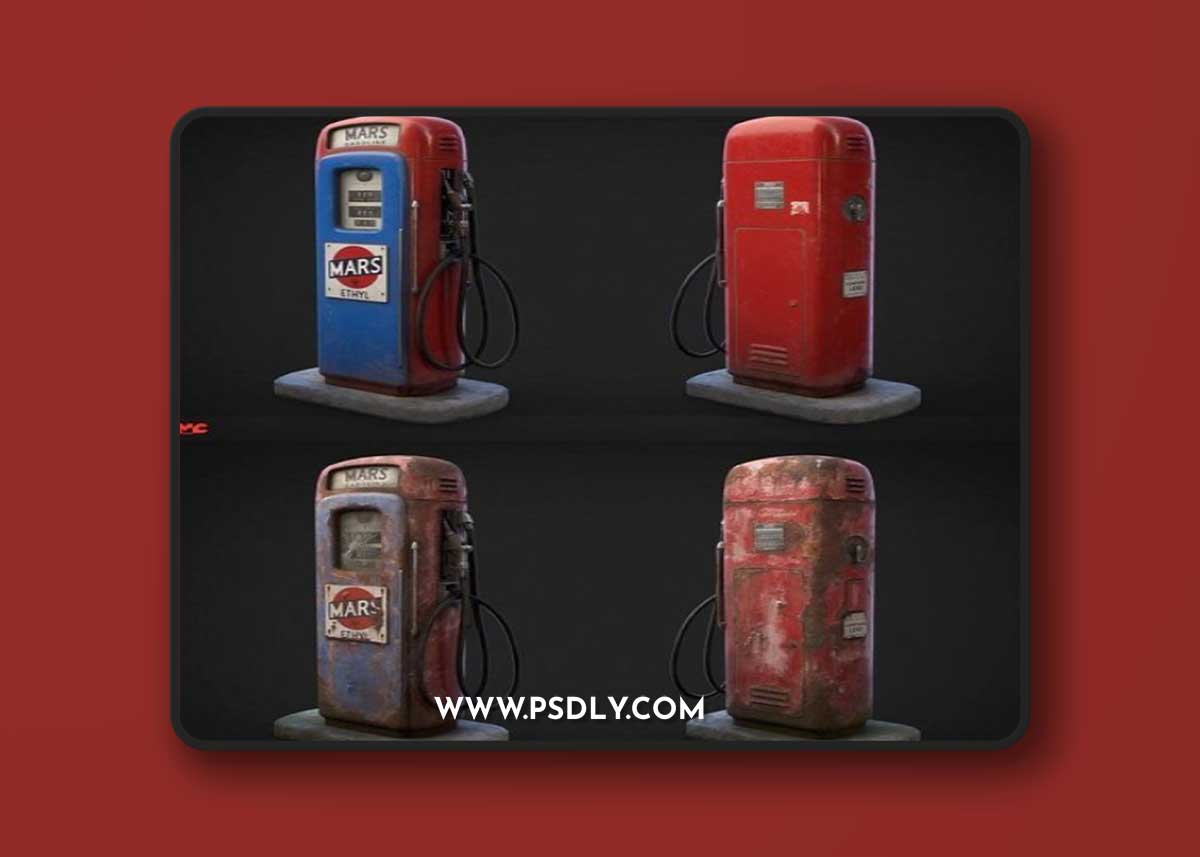 Vintage Gas Pump