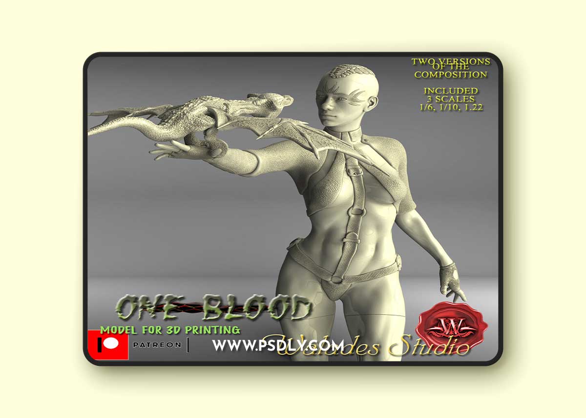 Walades Studio - One Blood 3D Print Model