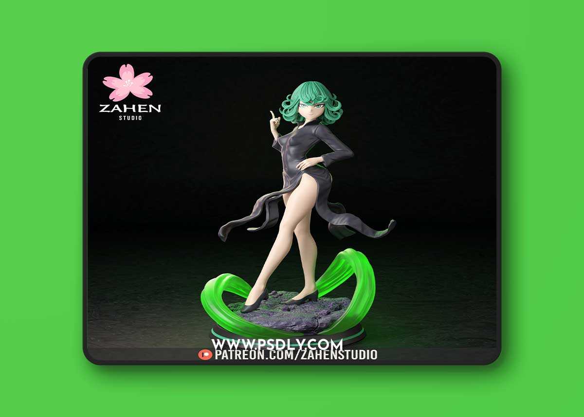 Zahen Studio - Tatsumaki 3D Print Model