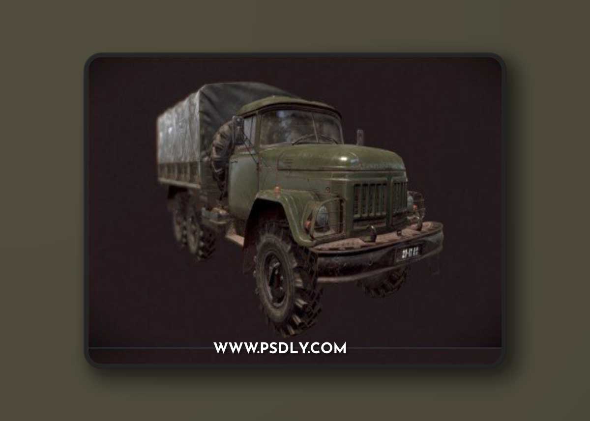 Zil131 3D Model