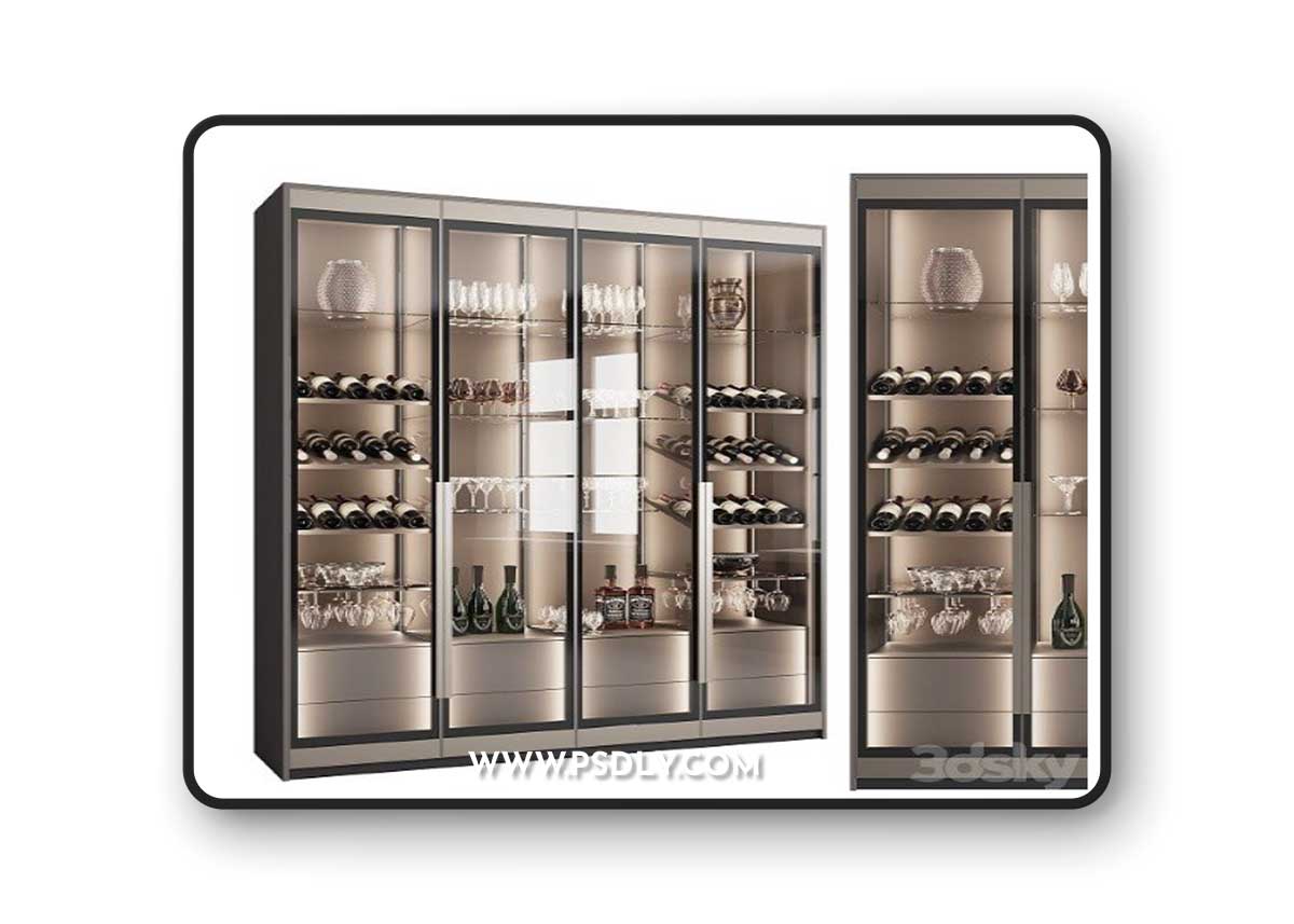 Сupboard With Dishes My Design N16