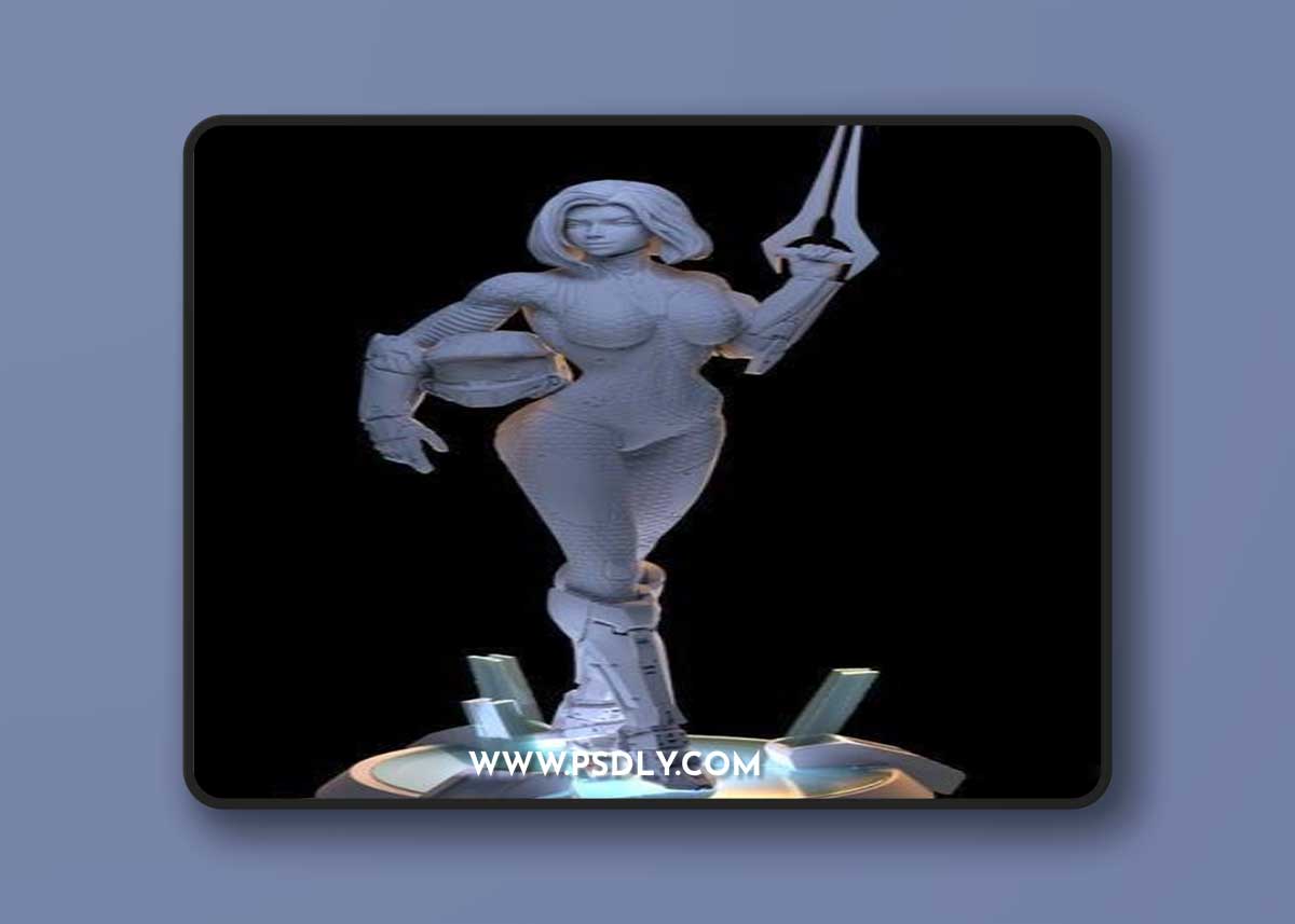 Alexis Arroyo - Female Master Chief All – 3D Print Model