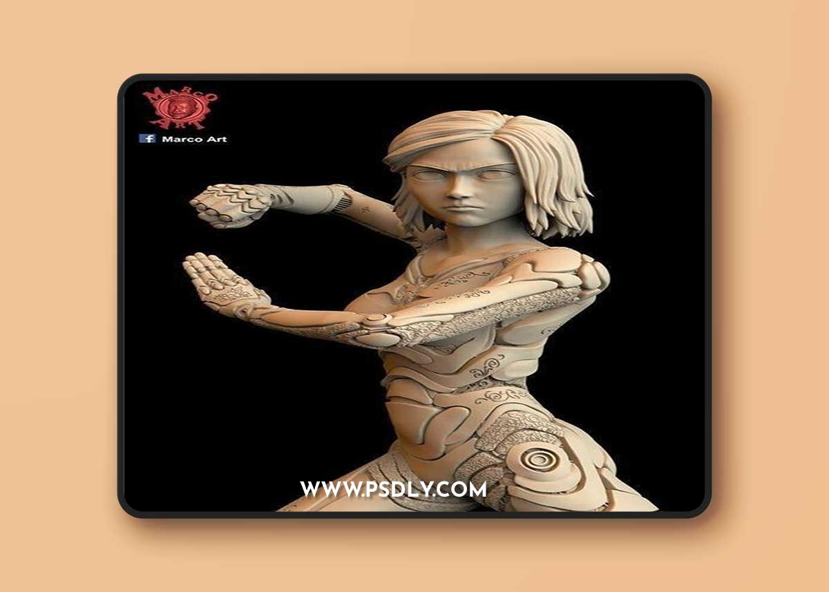 Alita By Marco Art – 3D Print Model