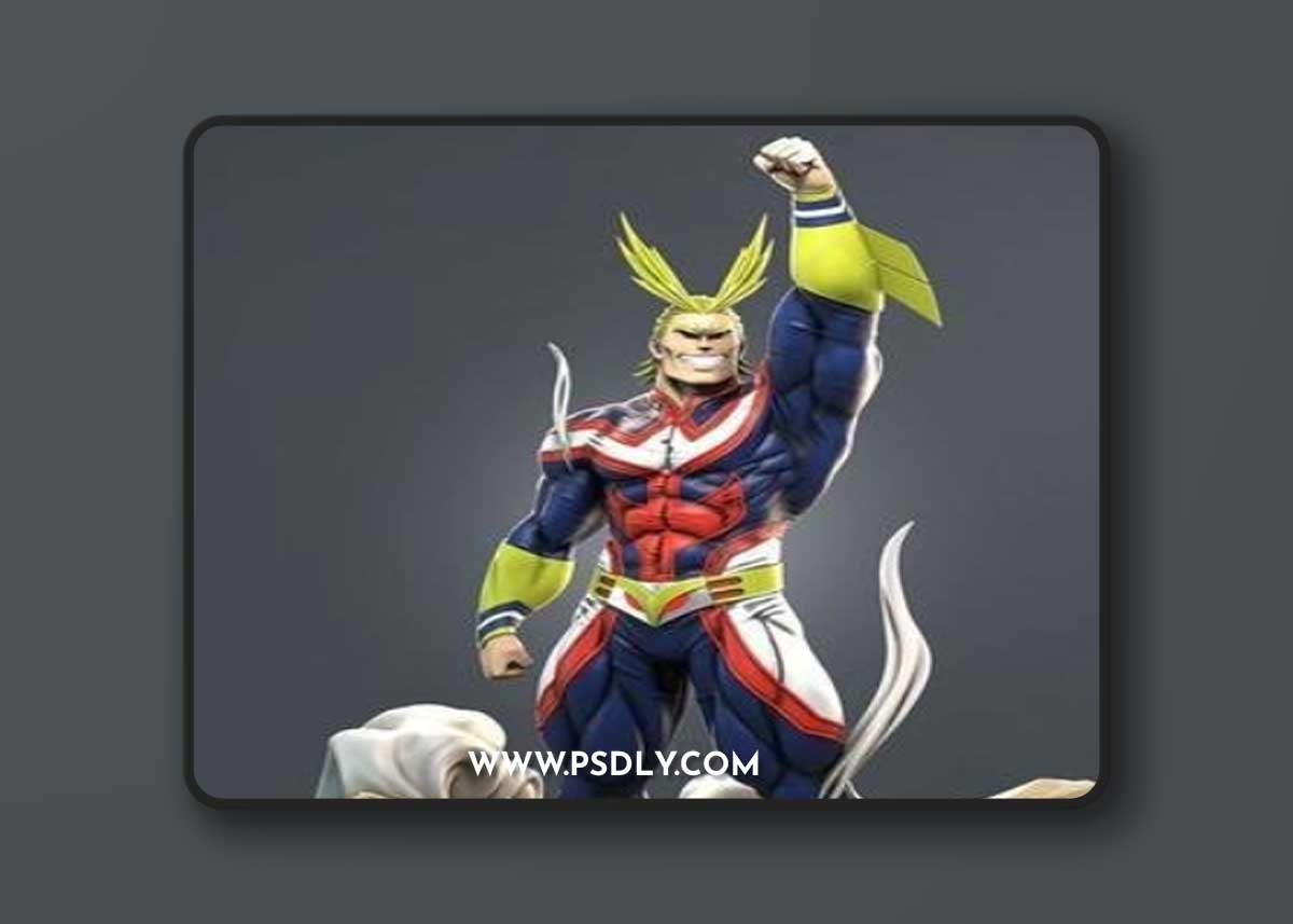 Allmigth - My Hero Academia – 3D Print Model