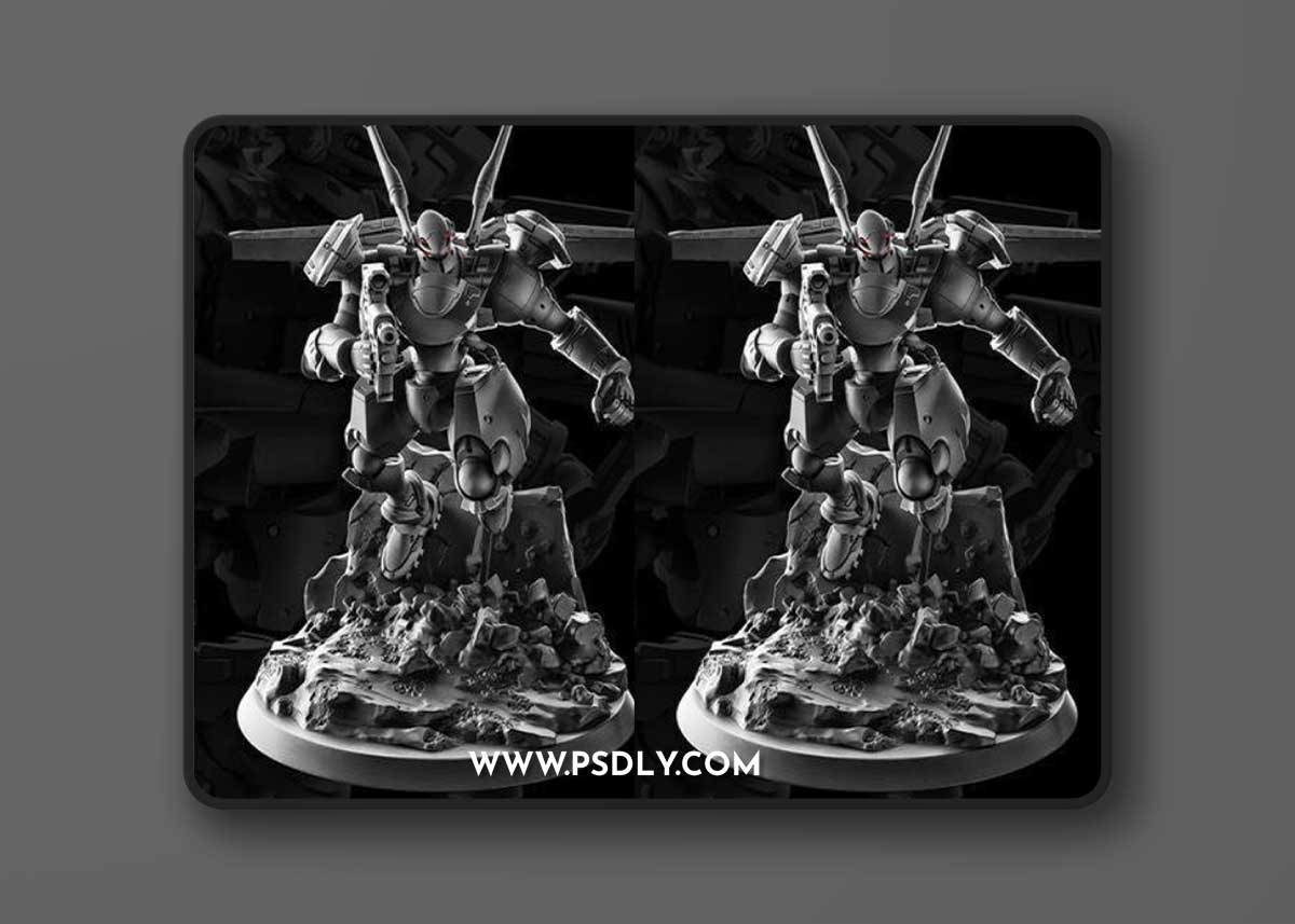 Appleseed Landmate – 3D Print Model