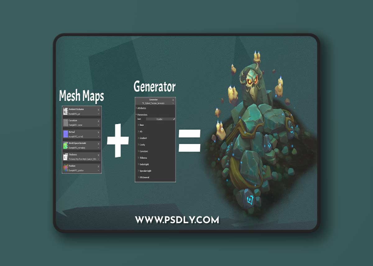 ArtStation – Stylized Texture Generator for Substance Painter