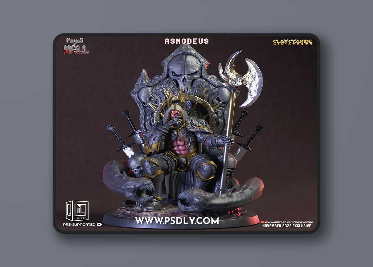 Belphegor – Princes of Hell Print in 3D