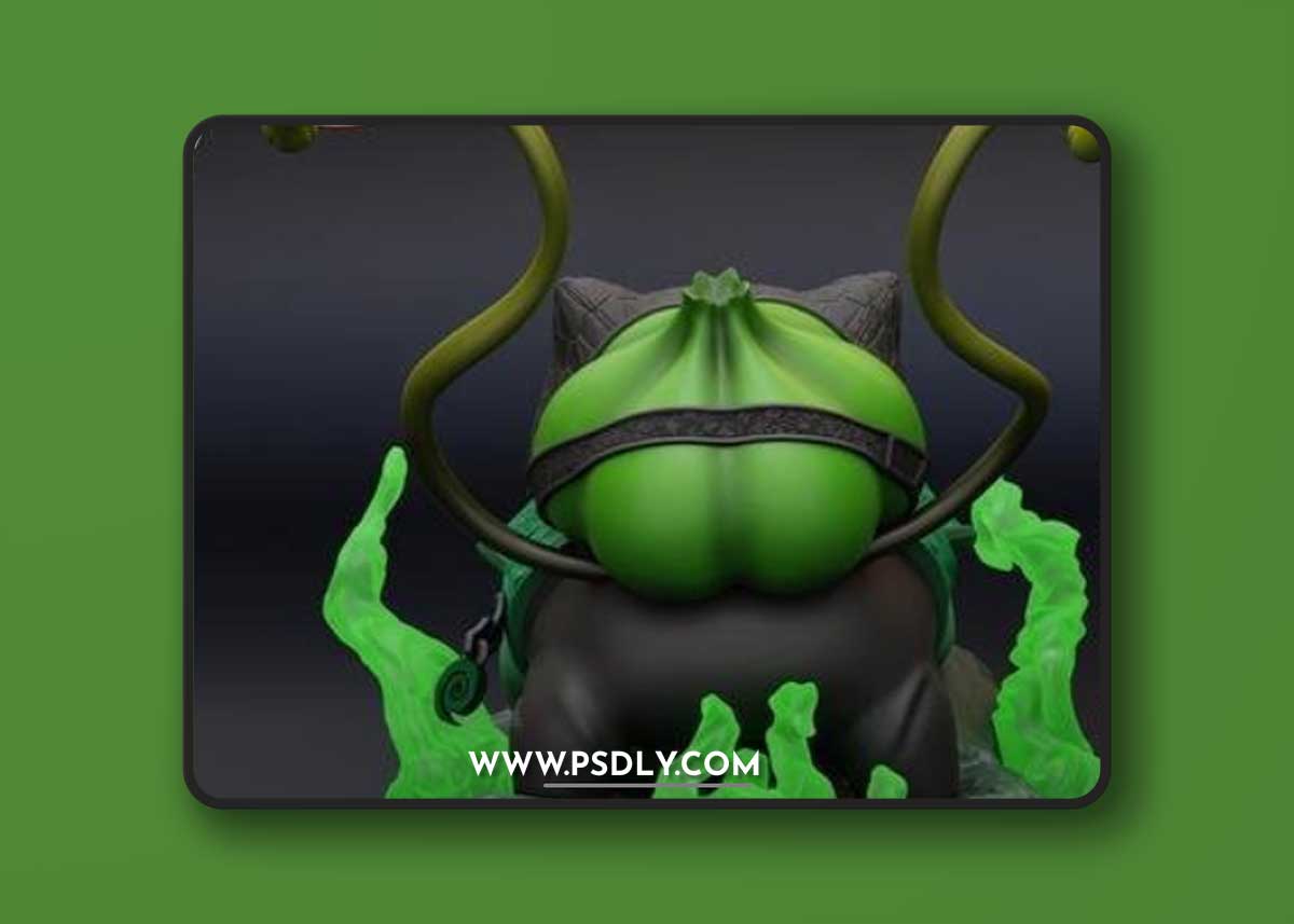 Bulbasaur – 3D Print Model