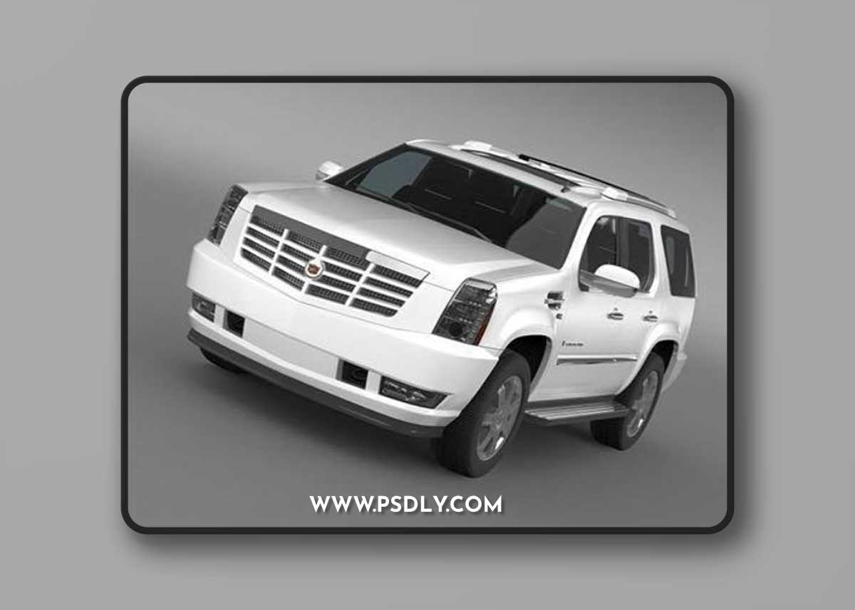 Cadillac Escalade European Version 2012 - 3d model