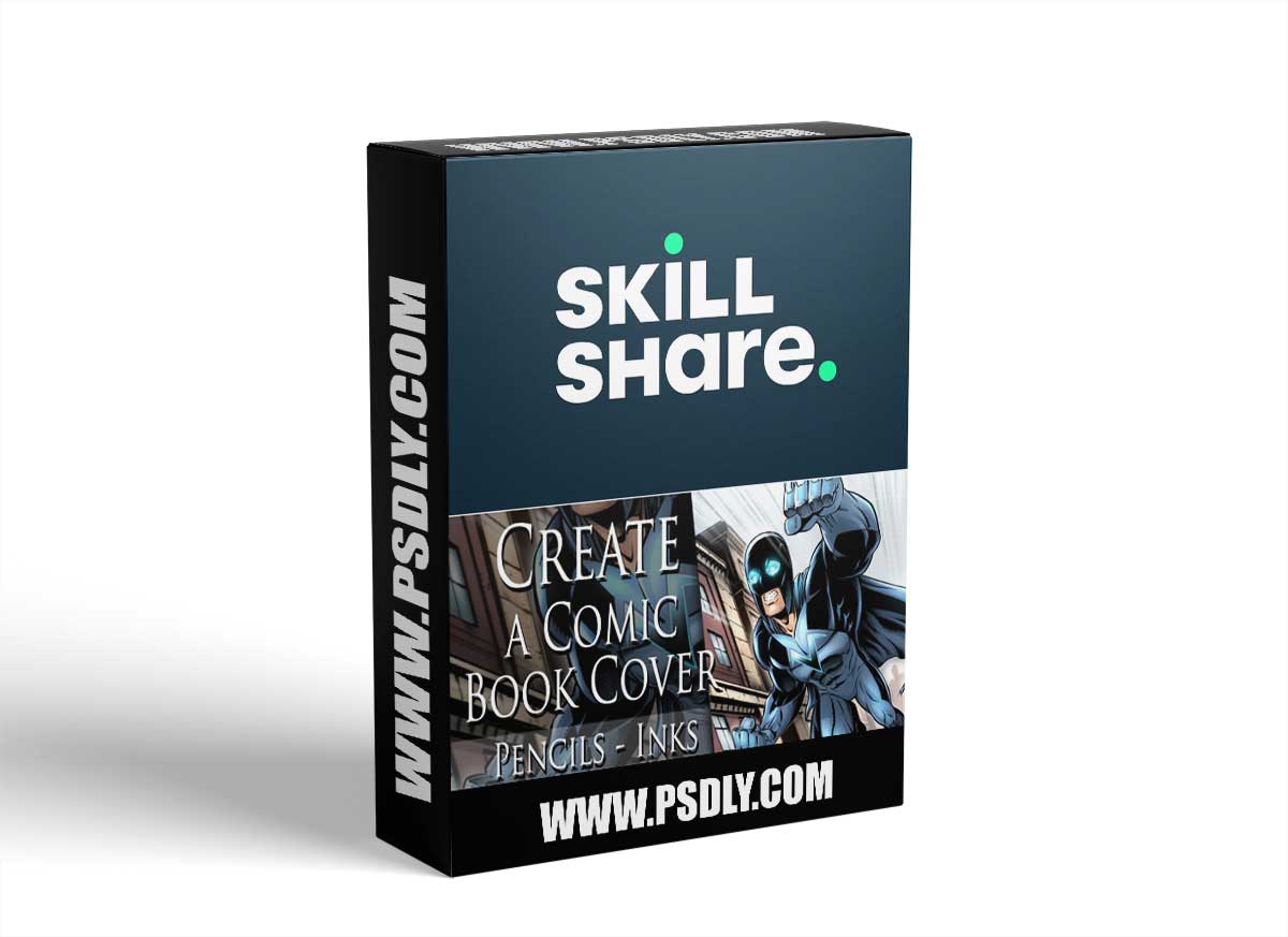 Creating a Comic Book Cover - Pencils - Inks - Color