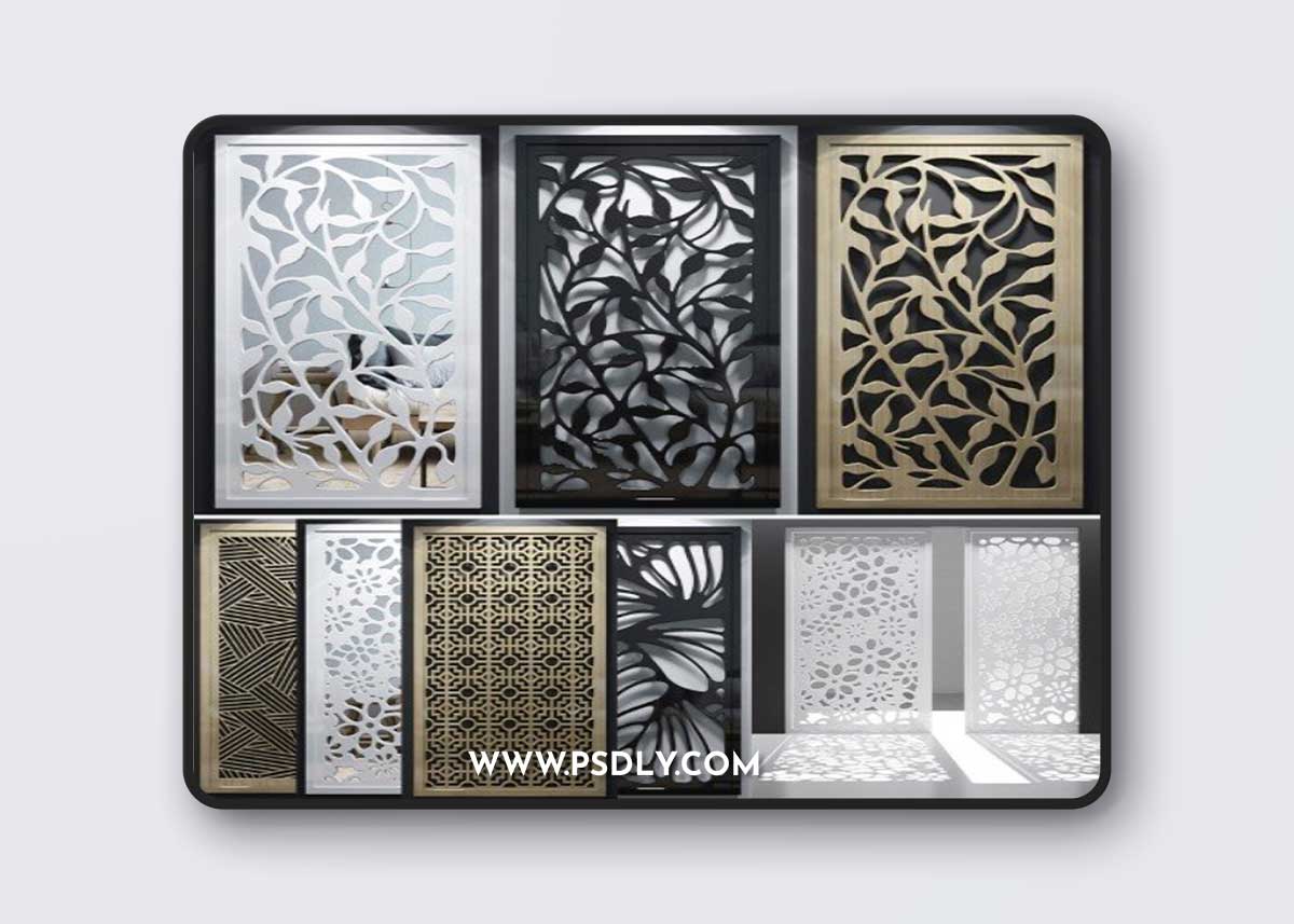 Decorative lattice 3D Model