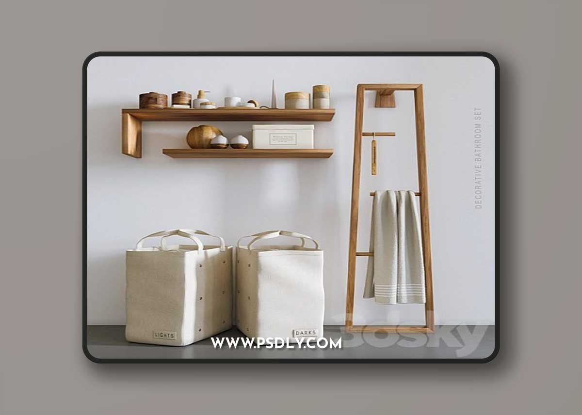 Decorative set for bathroom # 12