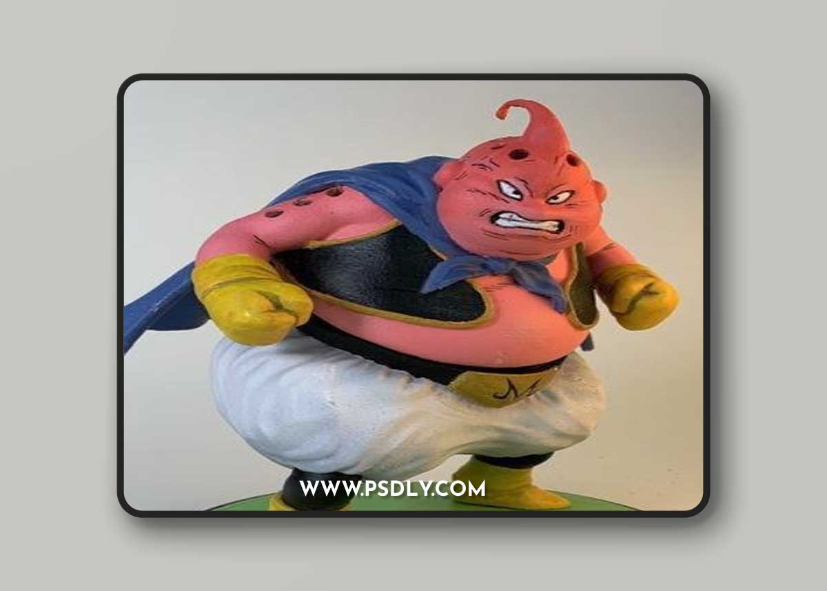 Dragon Ball Majin Buu - Muchochato – 3D Print Model