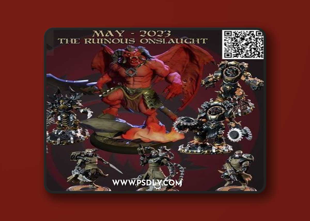 Dungeons and Dreadnoughts - The Ruinous Onslaught May 2023 – 3D Print Model
