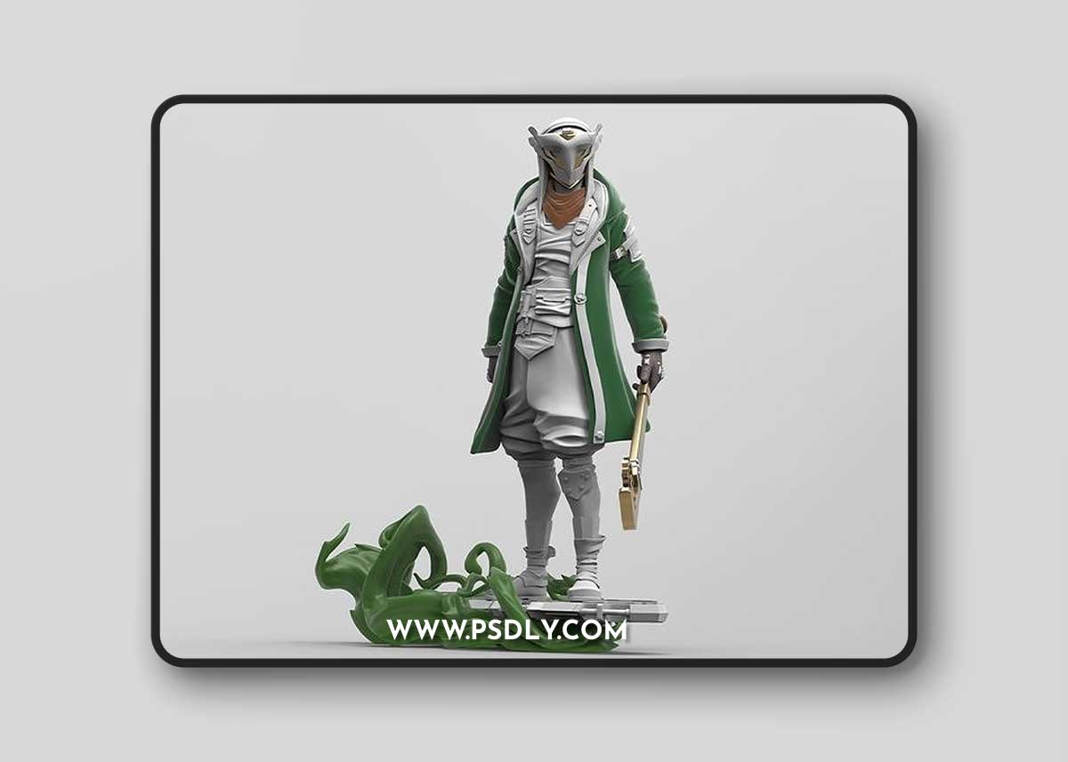 Ekko Arcane – 3D Print Model