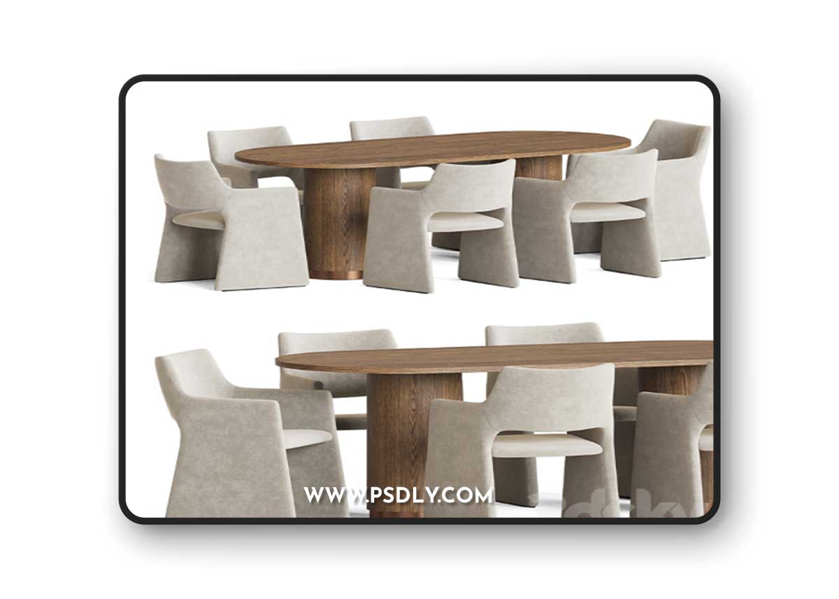 Foley Chair Campbell Table Dining Set