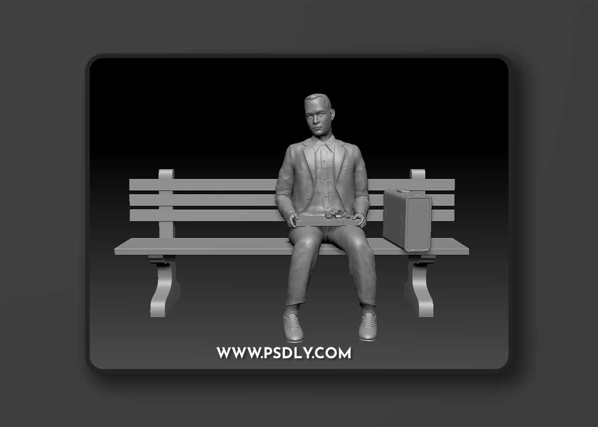 Forrest Gump – 3D Print Model