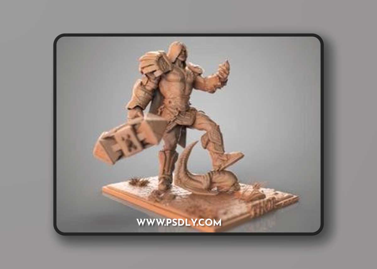 Gambody - Thor Static – 3D Print Model