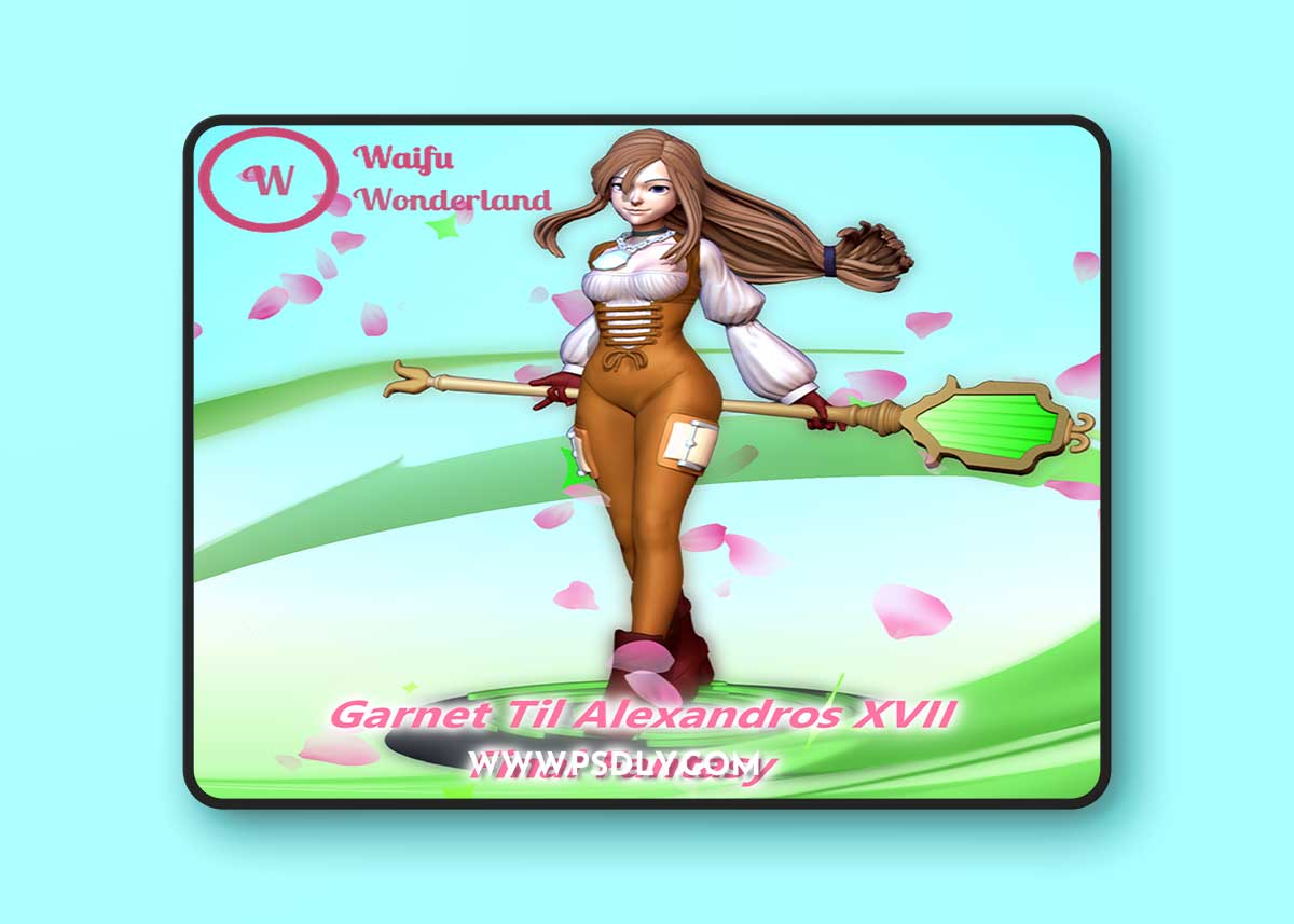 Garnet (Final Fantasy) - Waifu Wonderland – 3D Print Model