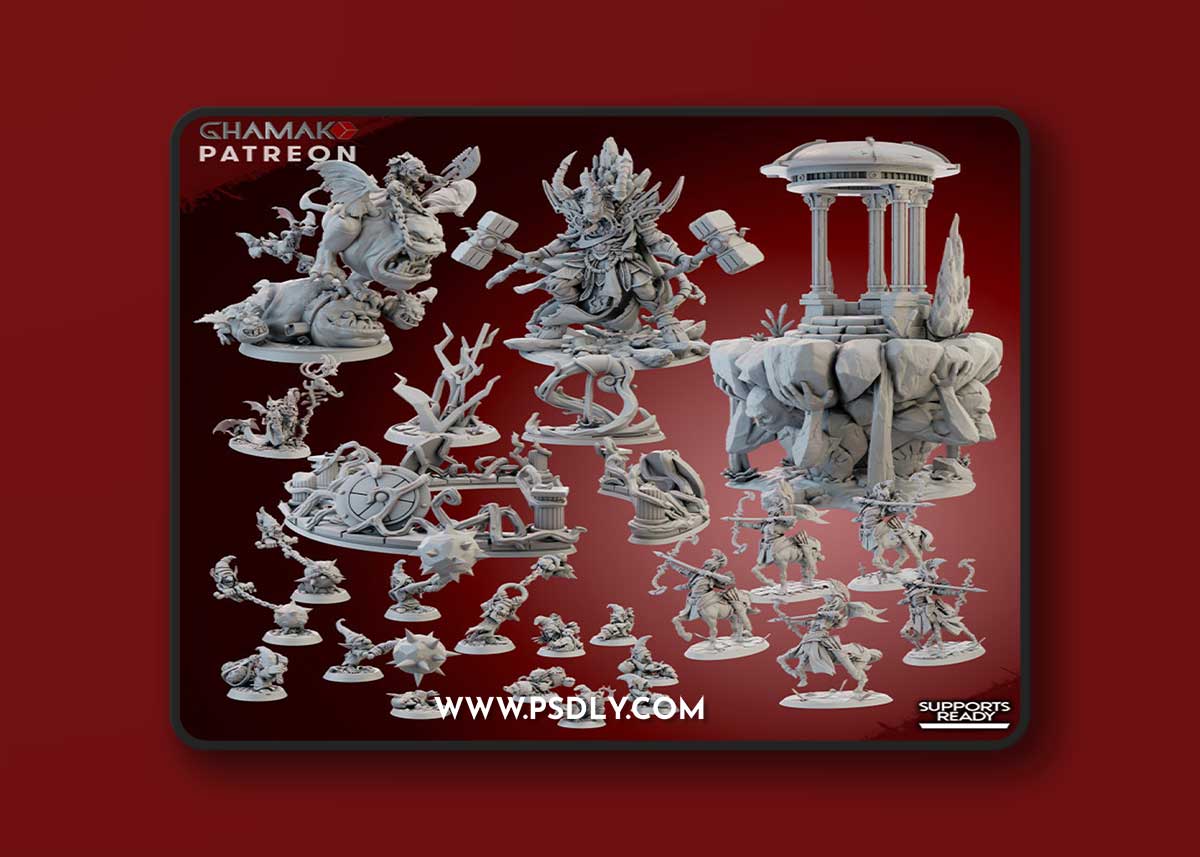 Ghamak Fantasy April 2023 – 3D Print Model