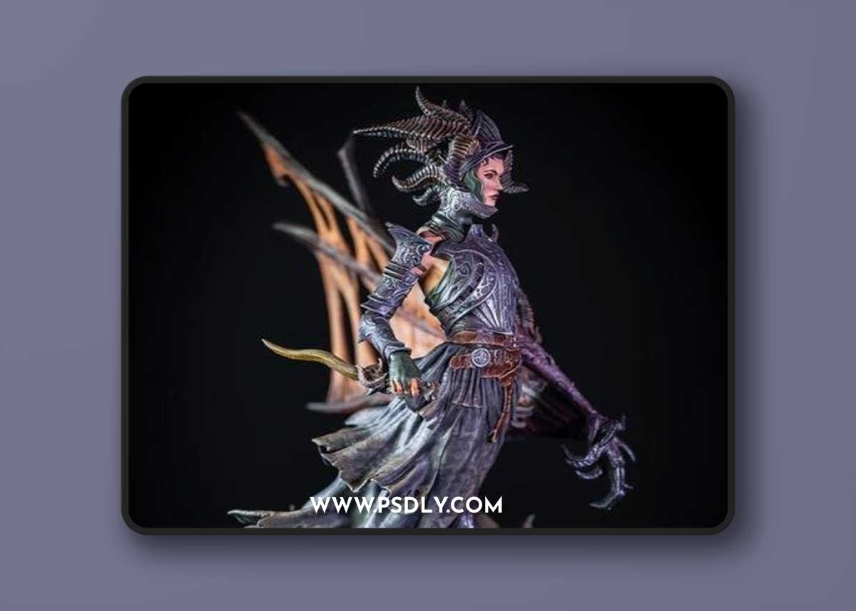 Grisara Statue – 3D Print Model