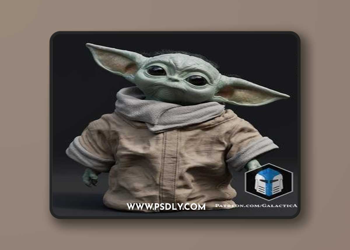 Grogu Figurine – 3D Print Model
