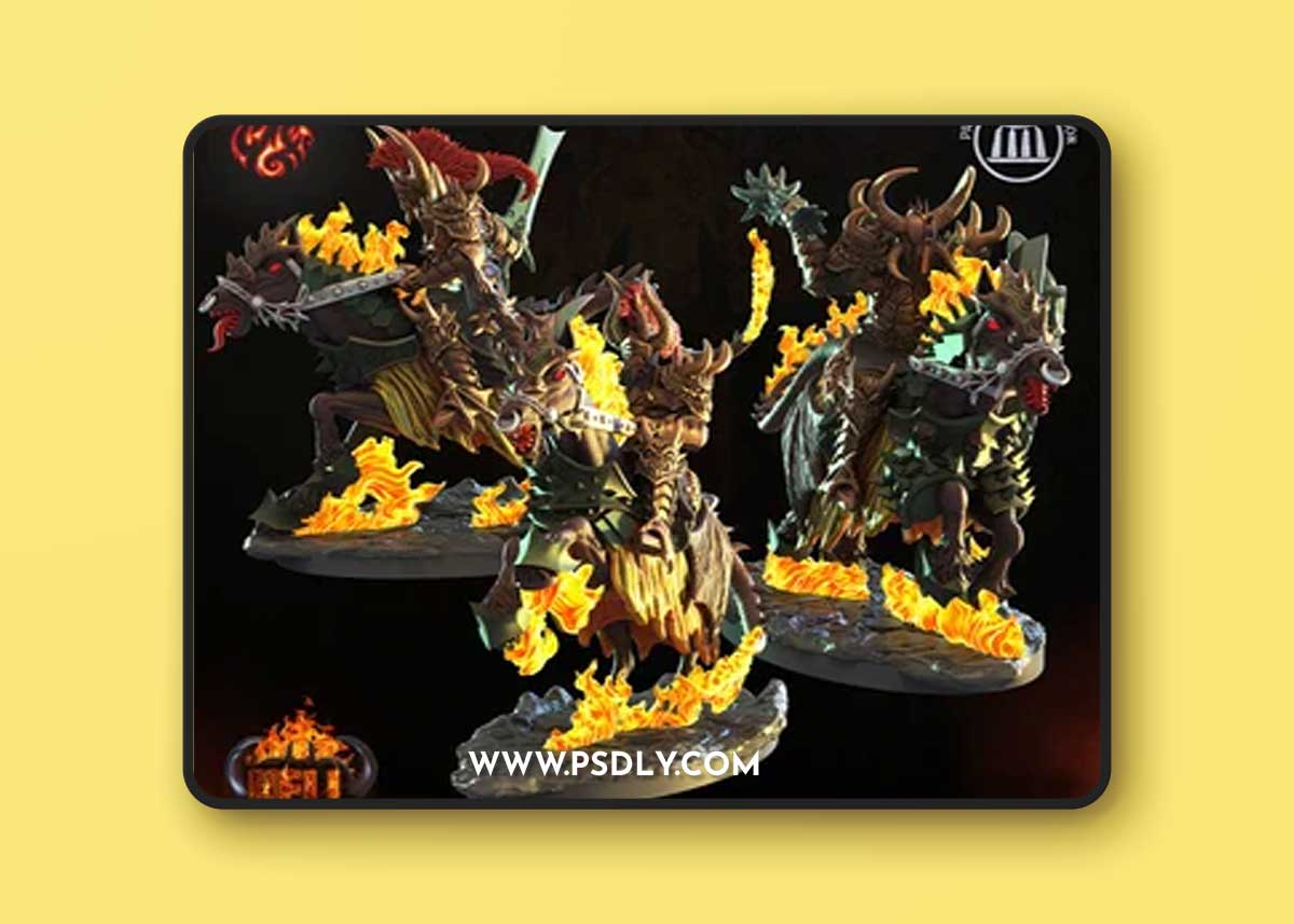 Hell Cavalier C – 3D Print Model