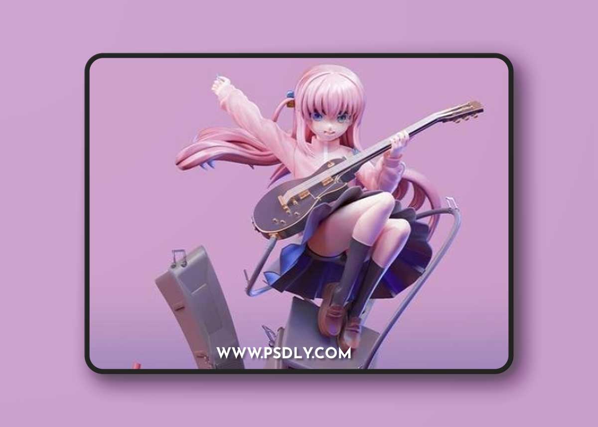 Hitori Gotoh - Bocchi The Rock – 3D Print Model