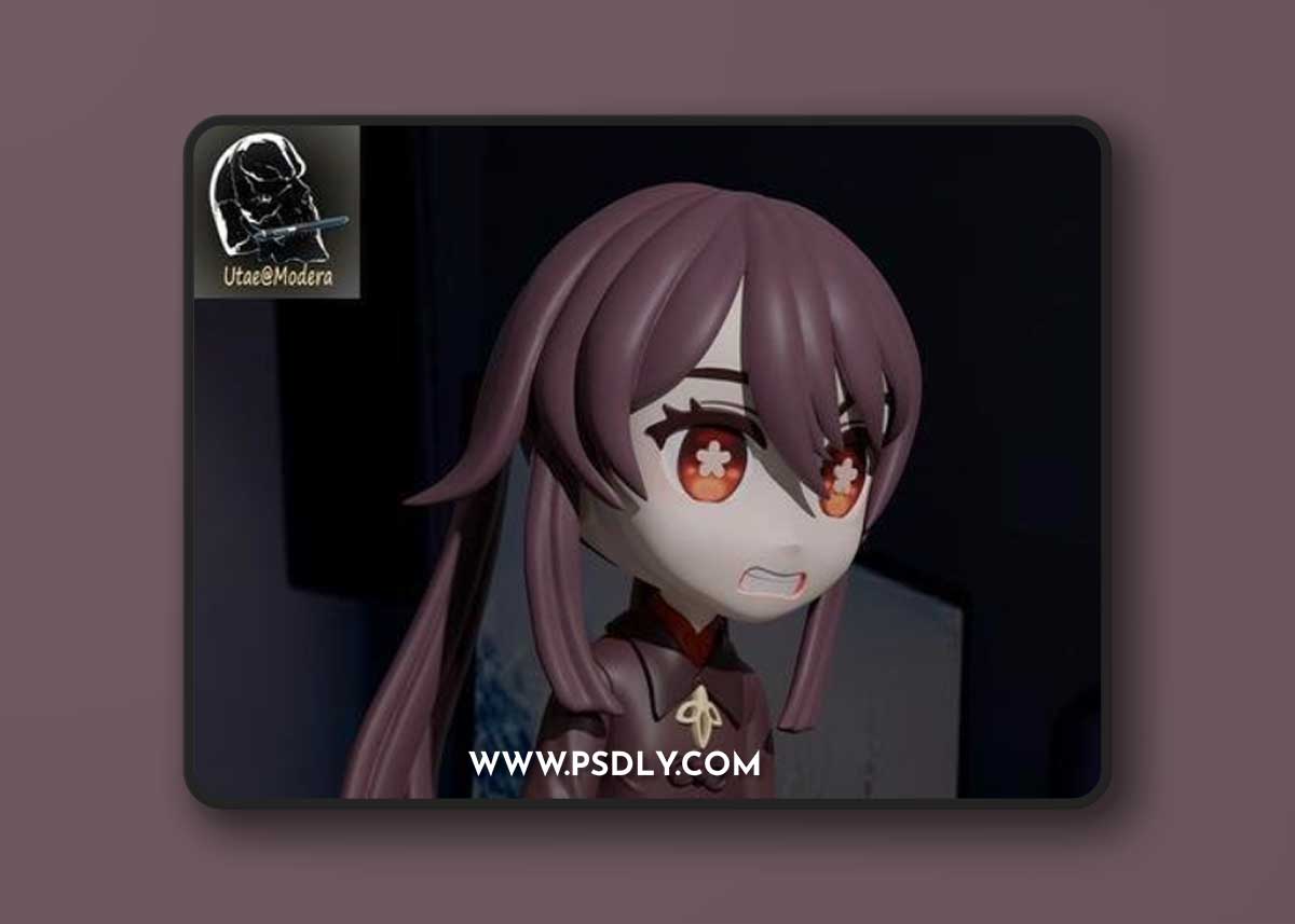 Hu Tao Gamer – 3D Print Model