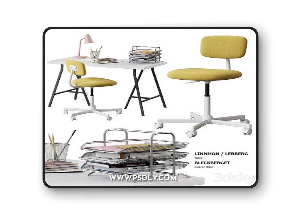 Ikea Linnmon Lerberg