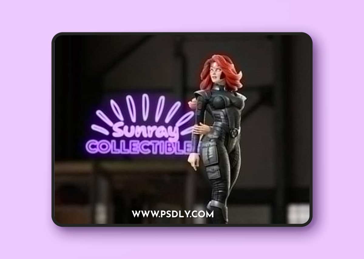 Jean Grey – 3D Print Model