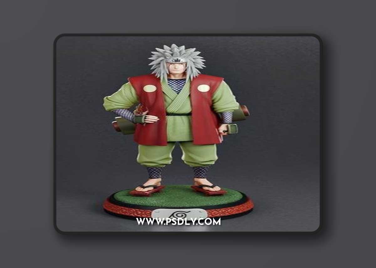 Jiraiya Naruto – 3D Print Model
