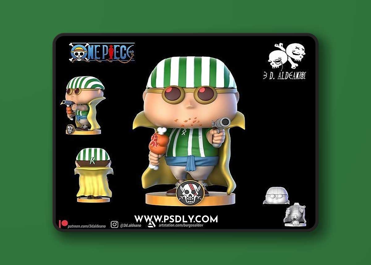 Lucky Roo One Piece Custom – 3D Print Model