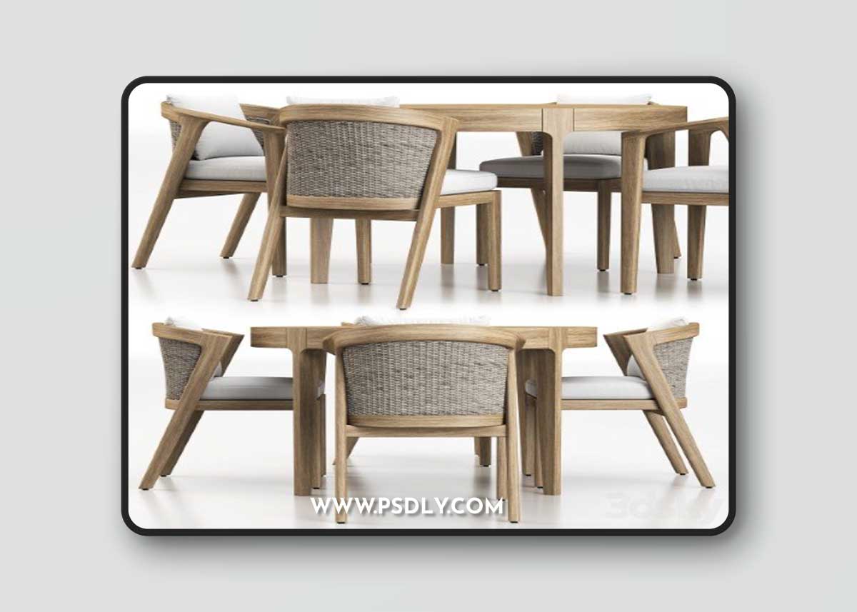 MALTA TEAK DINING SET