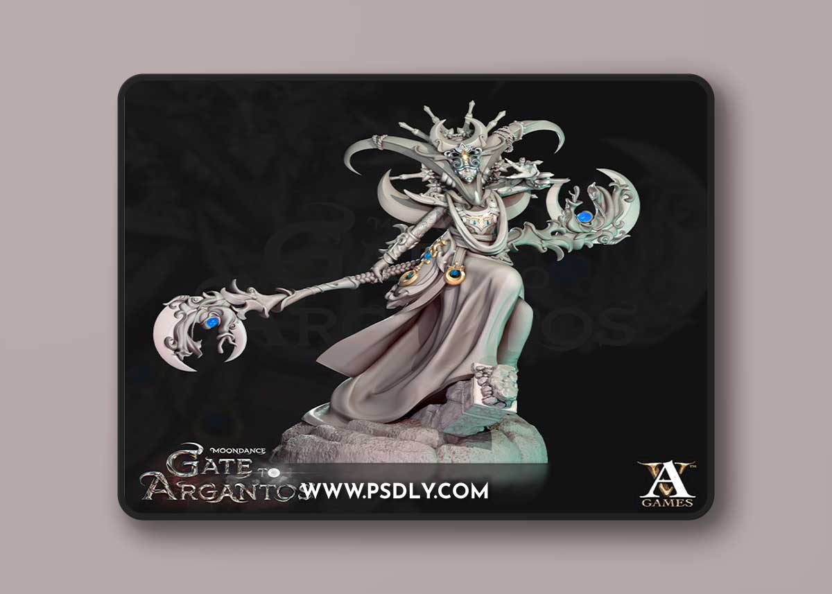 Mages of the Crescent 4 Print in 3D