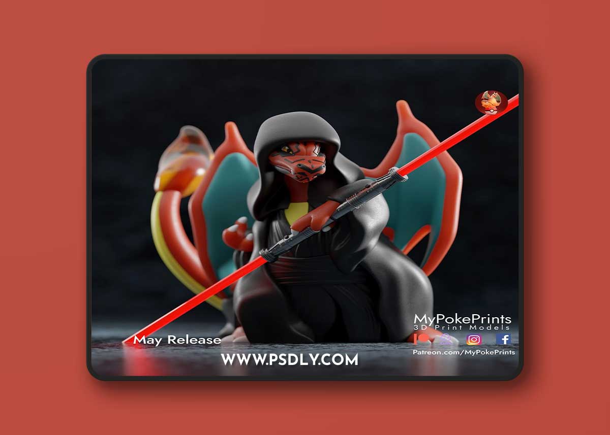 Maulizard – 3D Print Model