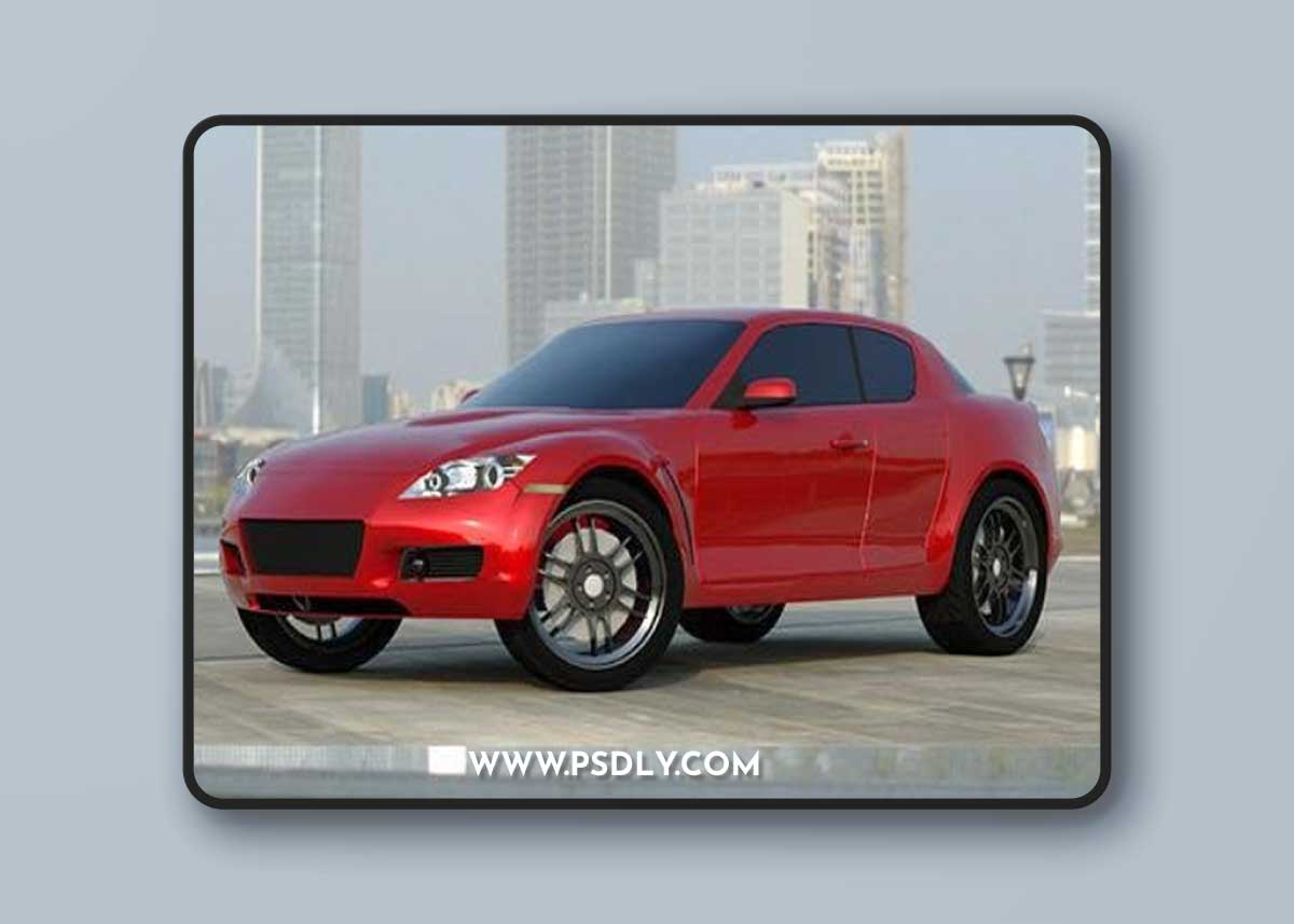 Mazda RX8 - 3d model