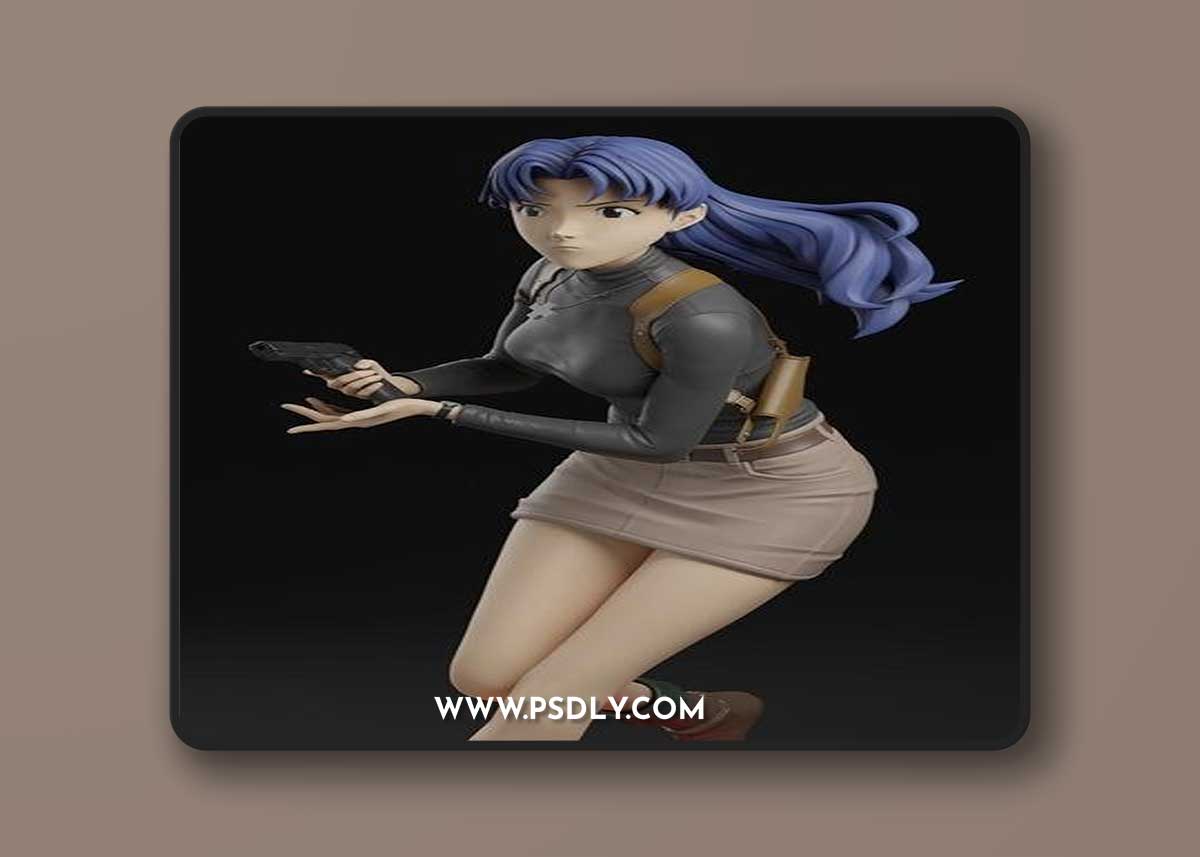Misato Katsuragi - Evangelion – 3D Print Model