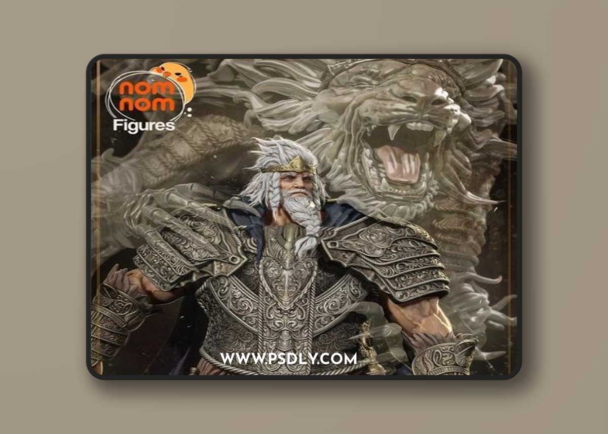 Nomnom Figures - Godfrey The First Elden Lord from Elden Ring – 3D Print Model