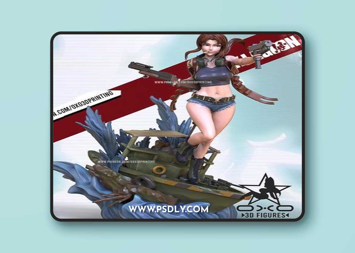 OXO3D - Revy - Black Lagoon – 3D Print Model