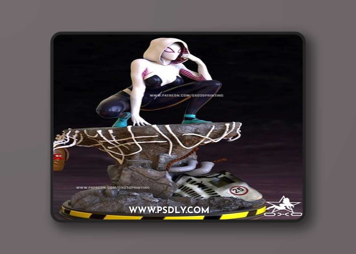 OXO3D - Spider Gwen – 3D Print Model