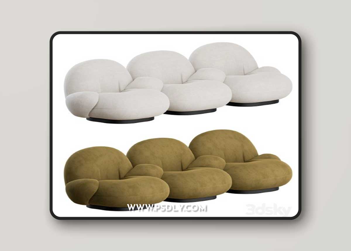 Pacha Sofa 3 Seater by GUBI