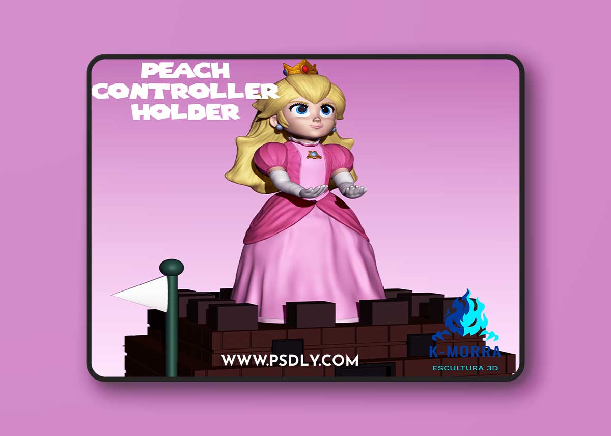 Peach Controller Holde – 3D Print Model
